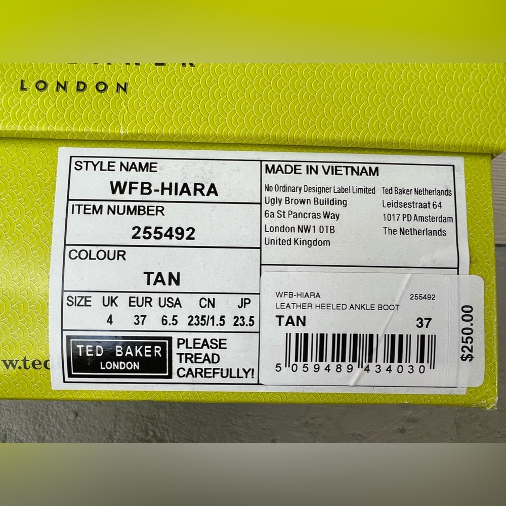 Ted Baker London Hiara Bootie Size 6.5 - Picture 6 of 7